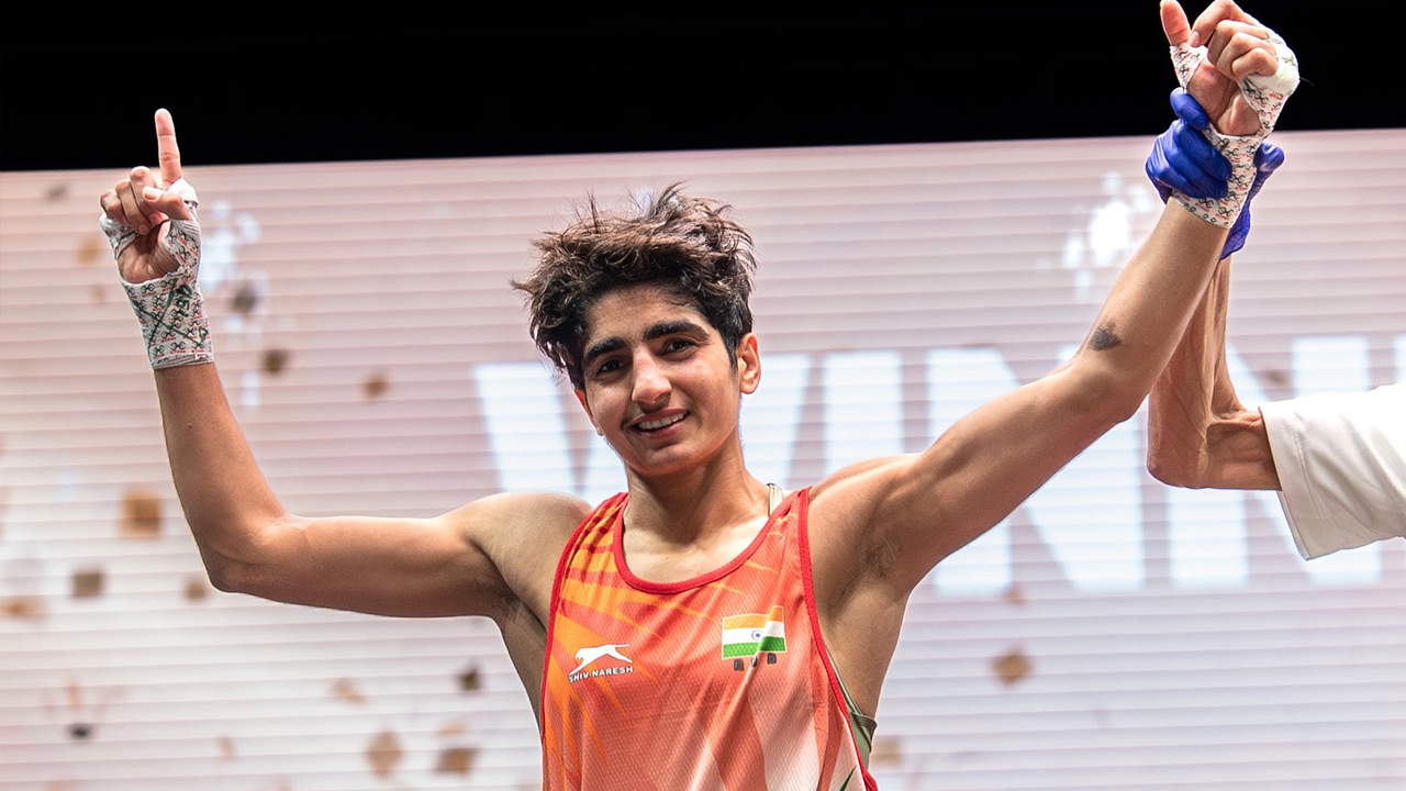 Indias Minakshi Hooda Wins Gold Medal At World Boxing Championship 2025