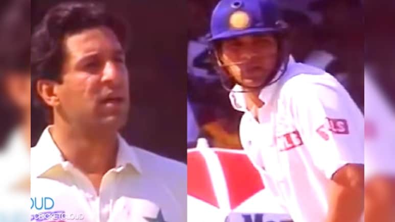India vs Pakistan: जब वसीम अकरम ने जानबूझकर तेंदुलकर के सिर पर मारी बाउंसर, फिर 'स्विंग ऑफ सुल्तान' को समझ आया सचिन क्या चीज है India vs Pakistan: जब वसीम अकरम ने जानबूझकर तेंदुलकर के सिर पर मारी बाउंसर, फिर 'स्विंग ऑफ सुल्तान' को समझ आया सचिन क्या चीज है