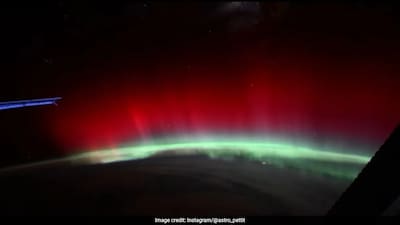 Watch: Astronaut Shares Breathtaking Video Of Rare Red Aurora