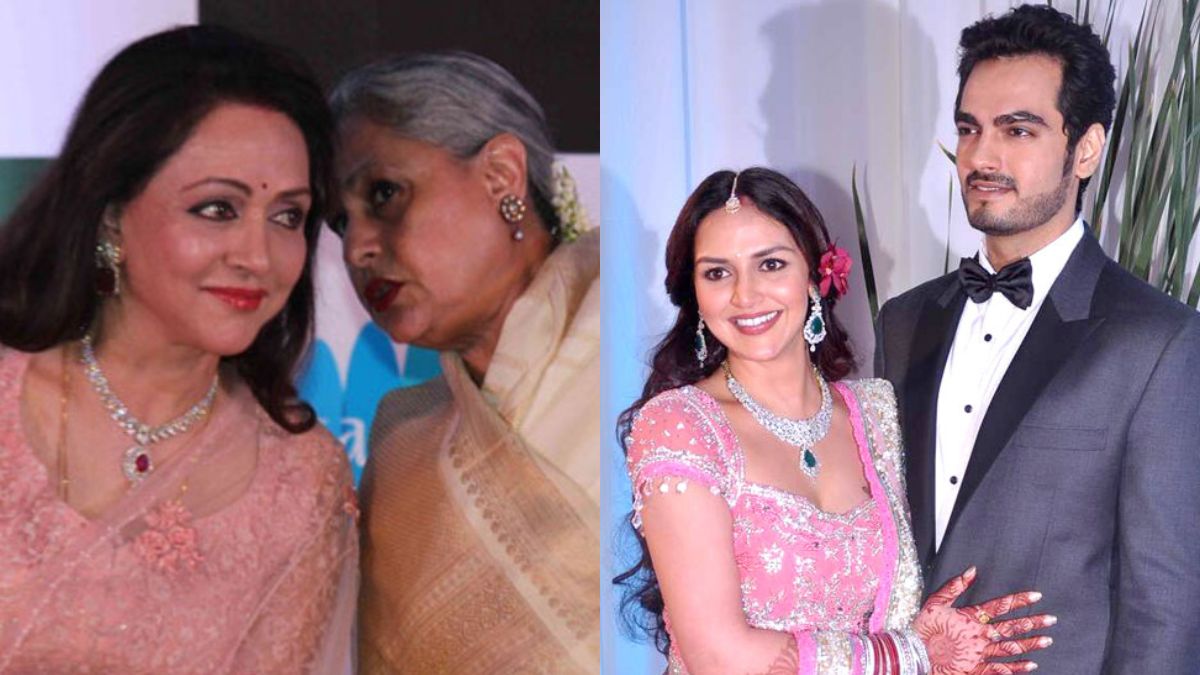 When Pregnant Esha Deol And Bharat Takhtani Renewed Wedding Vows, Hema Malini-Jaya Bachchan Performed Rituals