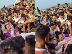 Zubeen Garg's Wife Garima Receives Singer's Body At Guwahati Airport, Cries Inconsolably. Watch