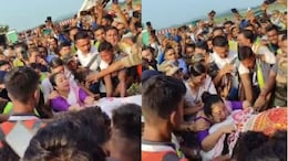 Zubeen Garg's Wife Garima Receives Singer's Body At Guwahati Airport, Cries Inconsolably. Watch