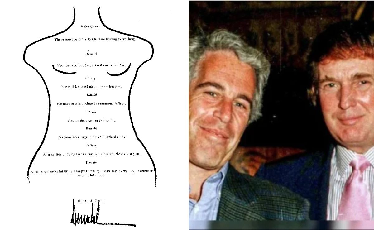 "Wonderful Secret": Democrats Share Trump's 'Birthday Note' To Epstein
