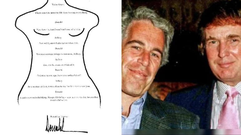 "Wonderful Secret": Democrats Share Trump's 'Birthday Note' To Epstein