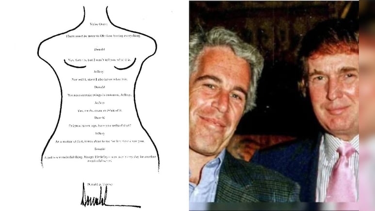 "What Is Trump Hiding?" Democrats Question Signed Birthday Note To Epstein