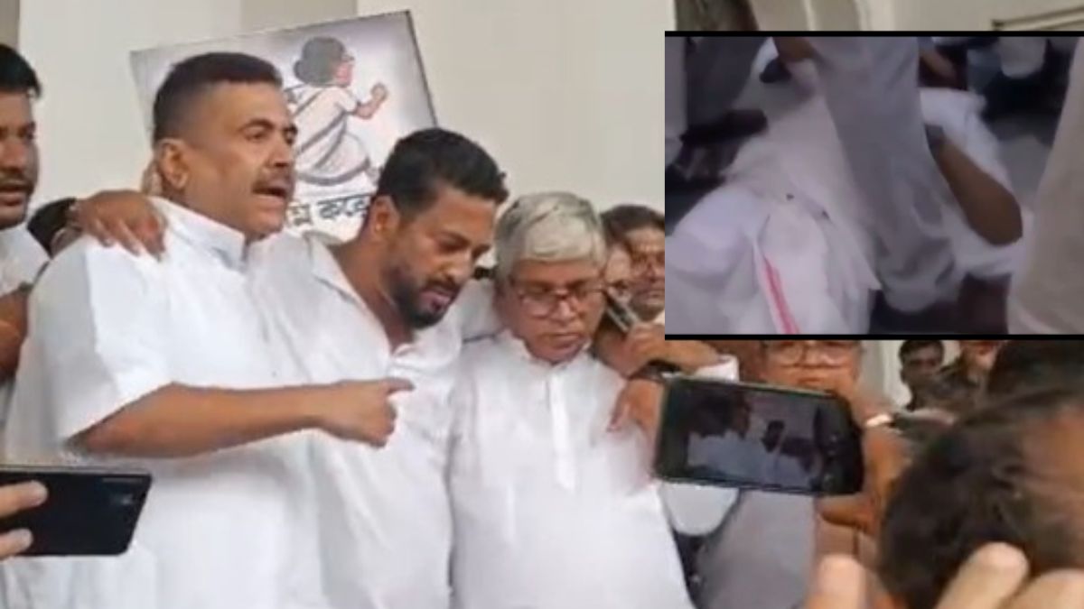 बंगाल विधानसभा में BJP और TMC विधायक भिड़े, विधायक शंकर घोष को एंबुलेंस से ले जाया गया