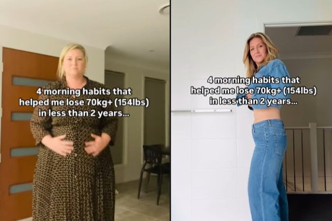 Influencer Shares 4 Morning Habits Behind Her 70 Kg Weight Loss