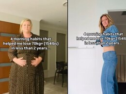 Influencer Shares 4 Morning Habits Behind Her 70 Kg Weight Loss