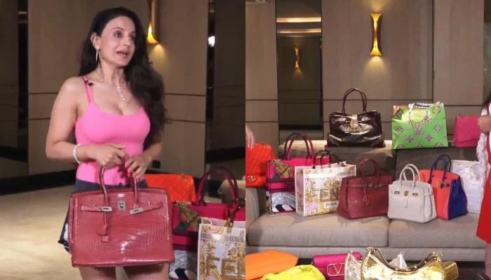 Ameesha Patel Sums Up Her Obsession With 400 Luxury Bags: "I Don't Have Kids, So I Have Bags"