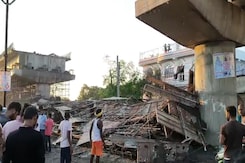 Under-Construction Bridge Collapses In Bihar Chief Minister Nitish Kumar's Village Under-Construction Bridge Collapses In Bihar Chief Minister Nitish Kumar's Village