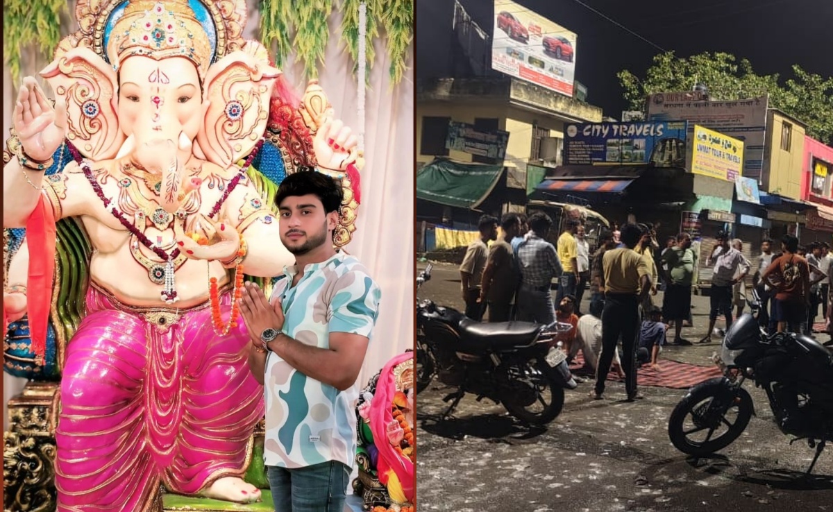 जिम में विवाद, गणेश विसर्जन के दौरान चाकू मारकर हत्‍या, डीजे की आवाज में दब गई चीखें