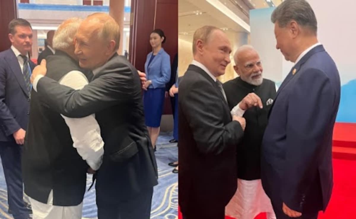 Handshakes, Hugs, Smiles: PM Modi, Putin, Xi Bonhomie At SCO Summit