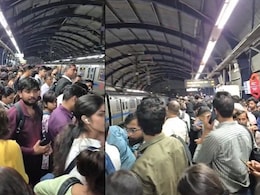 दिल्ली मेट्रो में आई खराबी, ब्लू लाइन रूट पर करीब एक घंटे फंसे रहे सैंकड़ों यात्री, अब सुचारू हुई सेवाएं दिल्ली मेट्रो में आई खराबी, ब्लू लाइन रूट पर करीब एक घंटे फंसे रहे सैंकड़ों यात्री, अब सुचारू हुई सेवाएं