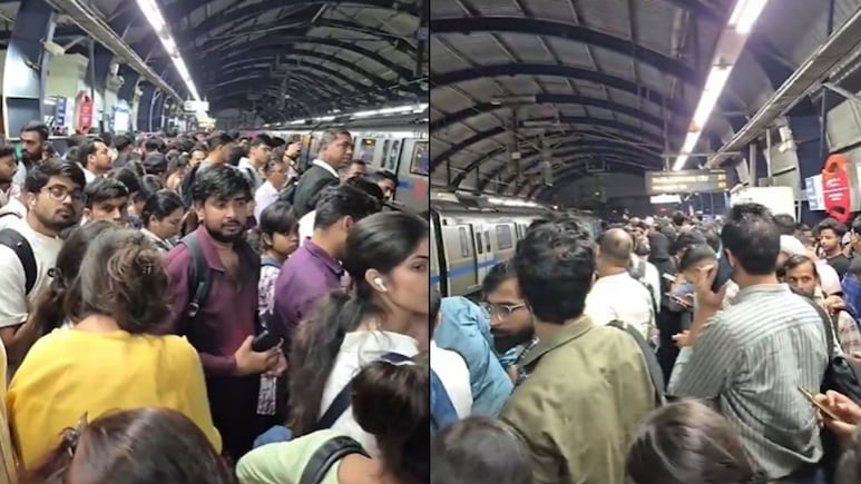 दिल्ली मेट्रो में आई खराबी, ब्लू लाइन रूट पर करीब एक घंटे फंसे रहे सैंकड़ों यात्री, अब सुचारू हुई सेवाएं दिल्ली मेट्रो में आई खराबी, ब्लू लाइन रूट पर करीब एक घंटे फंसे रहे सैंकड़ों यात्री, अब सुचारू हुई सेवाएं