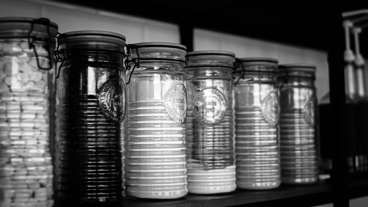 Keep your food fresh and organised with tight containers 