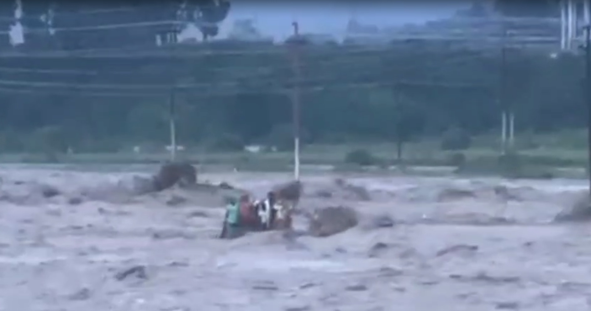Video: Raging River In Dehradun Overturns Tractor, Sweeps Away 10 Labourers