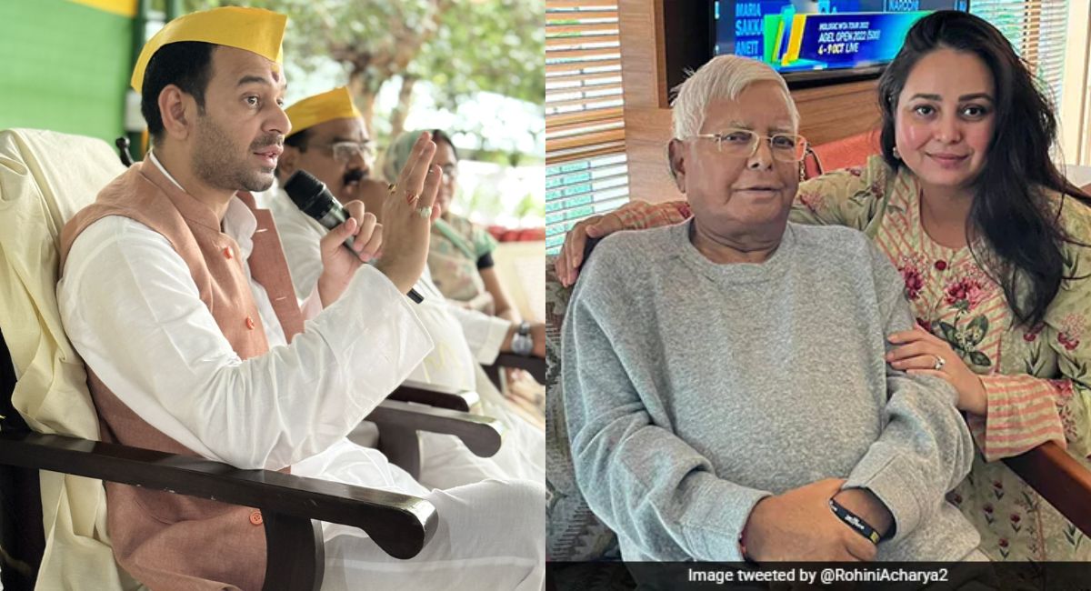 Tej Pratap Yadav's "Sudarshan Chakra" Warning Amid Row Over Sister's Post