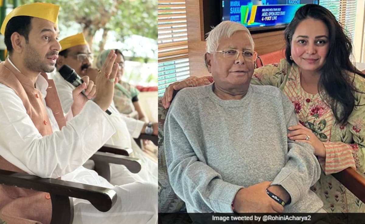 "Insult To My Sister Is Unbearable": Tej Pratap On Lalu Yadav Family Feud