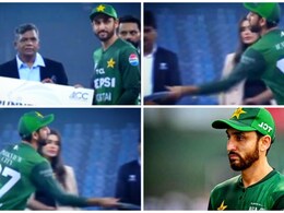 IND vs PAK: कप्तान सलमान आगा ने फेंका 'अवॉर्ड', इस बेशर्मी ने दिखाया पाकिस्तान क्रिकेट का असली चेहरा - VIDEO IND vs PAK: कप्तान सलमान आगा ने फेंका 'अवॉर्ड', इस बेशर्मी ने दिखाया पाकिस्तान क्रिकेट का असली चेहरा - VIDEO