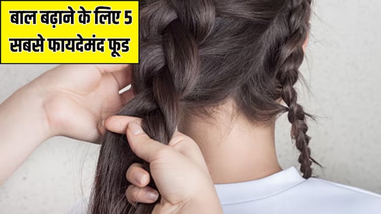 तेजी से बाल बढ़ाने के लिए क्या खाएं? न्यूट्रिशनिस्ट ने शेयर किए 5 सबसे फायदेमंद फूड तेजी से बाल बढ़ाने के लिए क्या खाएं? न्यूट्रिशनिस्ट ने शेयर किए 5 सबसे फायदेमंद फूड