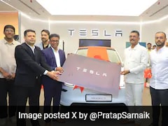Watch: First Tesla Model Y Delivered To A Customer In Mumbai. Owner Is...
