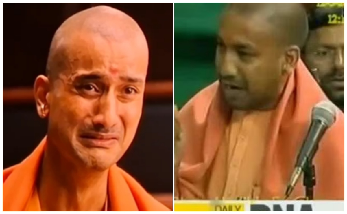 डुप्लीकेट में वो बात नहीं... योगी के लोकसभा में रोने वाले सीन को देख बोले लोग