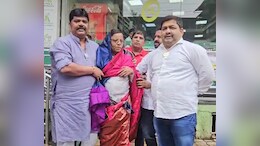 After Objectionable Post On PM, BJP Workers Force Congress Leader Into A Saree