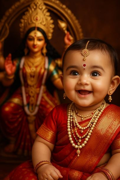 Baby Names: नवरात्रि पर अपनी बेटी को दें शक्ति और सौंदर्य से जुड़े ये 9 खास नाम