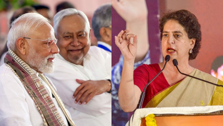बिहार में महिला वोटों पर महाभारत, पीएम मोदी-नीतीश कुमार Vs प्रियंका गांधी