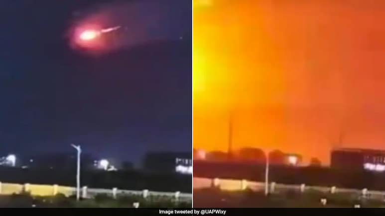 "Drone, Meteor Or UFO?": Buzz After Video Shows Missile Being Fired At Unknown Object In China "Drone, Meteor Or UFO?": Buzz After Video Shows Missile Being Fired At Unknown Object In China