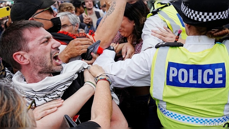Nearly 900 Arrested At London Palestine Action Protest: UK Police Nearly 900 Arrested At London Palestine Action Protest: UK Police