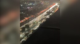 Video: 7-km Traffic Jam On Gurugram Highway, Vehicles Stuck For Over 3 Hours