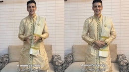 Mumbai Man Styles Mom's Old Saree As Dhoti, Internet Is Stunned