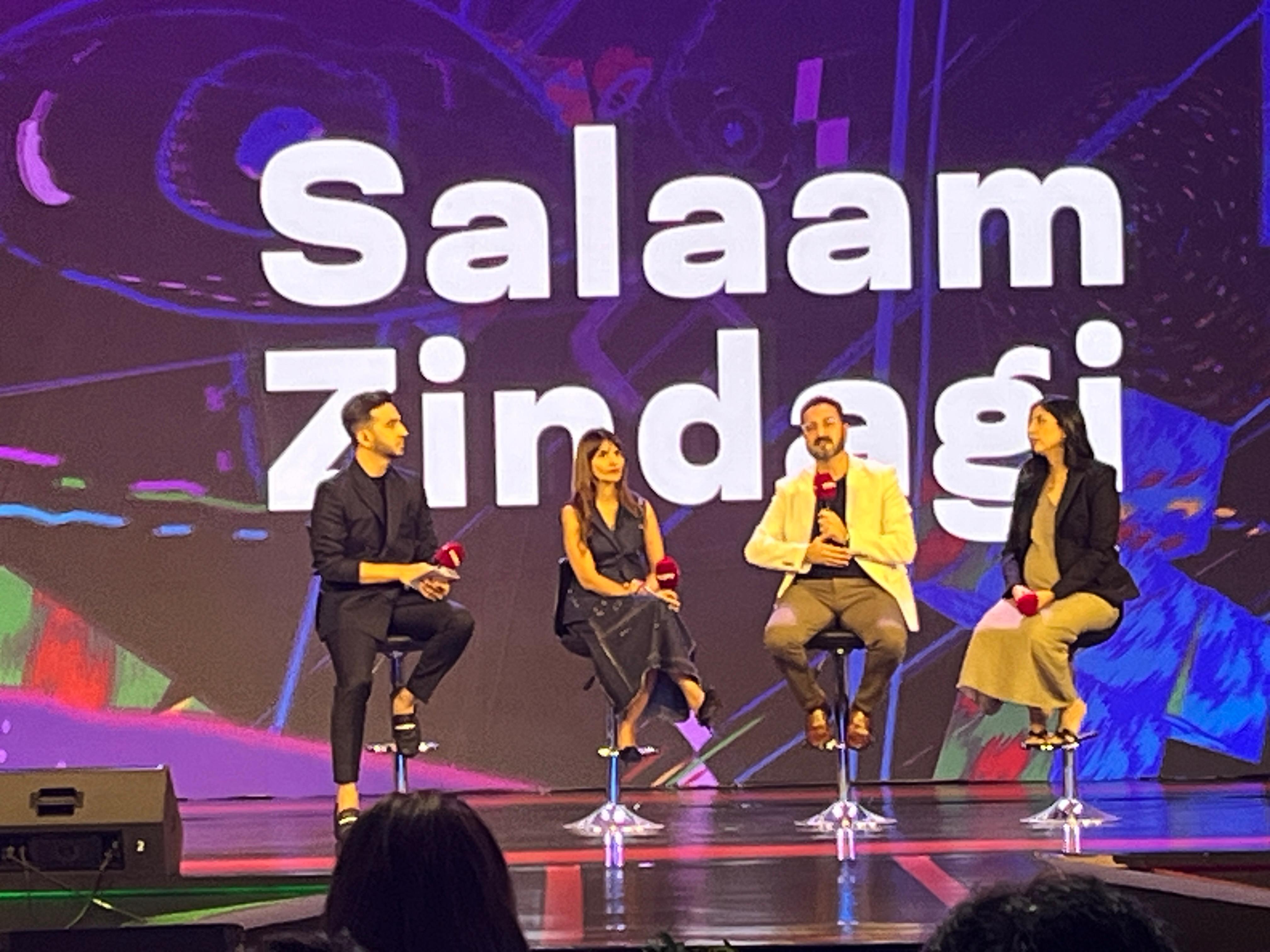 Aayush Ailawadi (moderator), Fatema Agarkar, Dr. Zirak Marker and Simone Khambatta (left to right)
