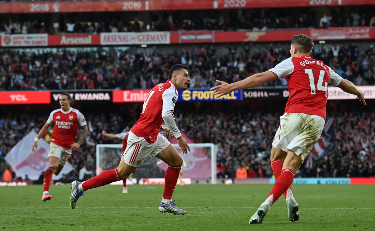 Gabriel Martinellis Last-Gasp Equaliser Rescues Draw For Arsenal Against Manchester City