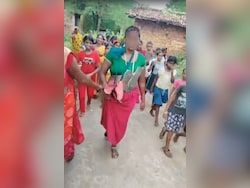 Woman Thrashed, Paraded Around Jharkhand Village With Garland Of Slippers