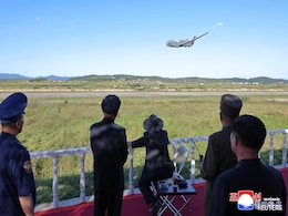 North Korea's Kim Jong Un Oversees Drone Test, Orders AI Development North Korea's Kim Jong Un Oversees Drone Test, Orders AI Development