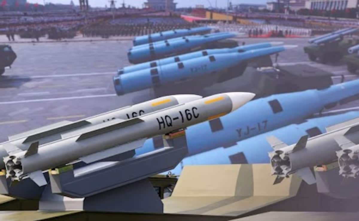 The HQ-16 is a Chinese medium-range surface-to-air missile. Reuters photo The HQ-16 is a Chinese medium-range surface-to-air missile. Reuters photo