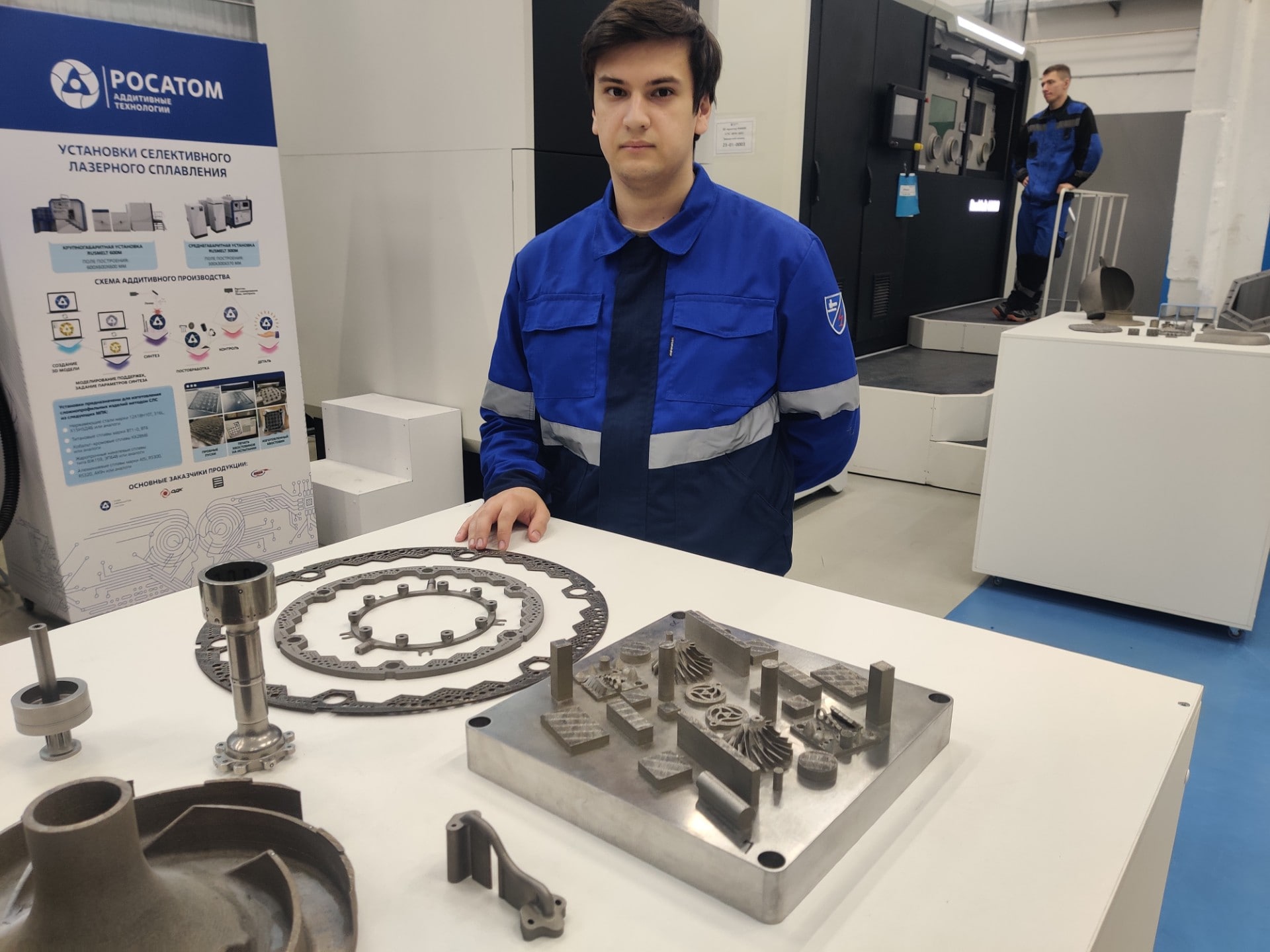 Complex 3 D printed titanium parts Complex 3 D printed titanium parts