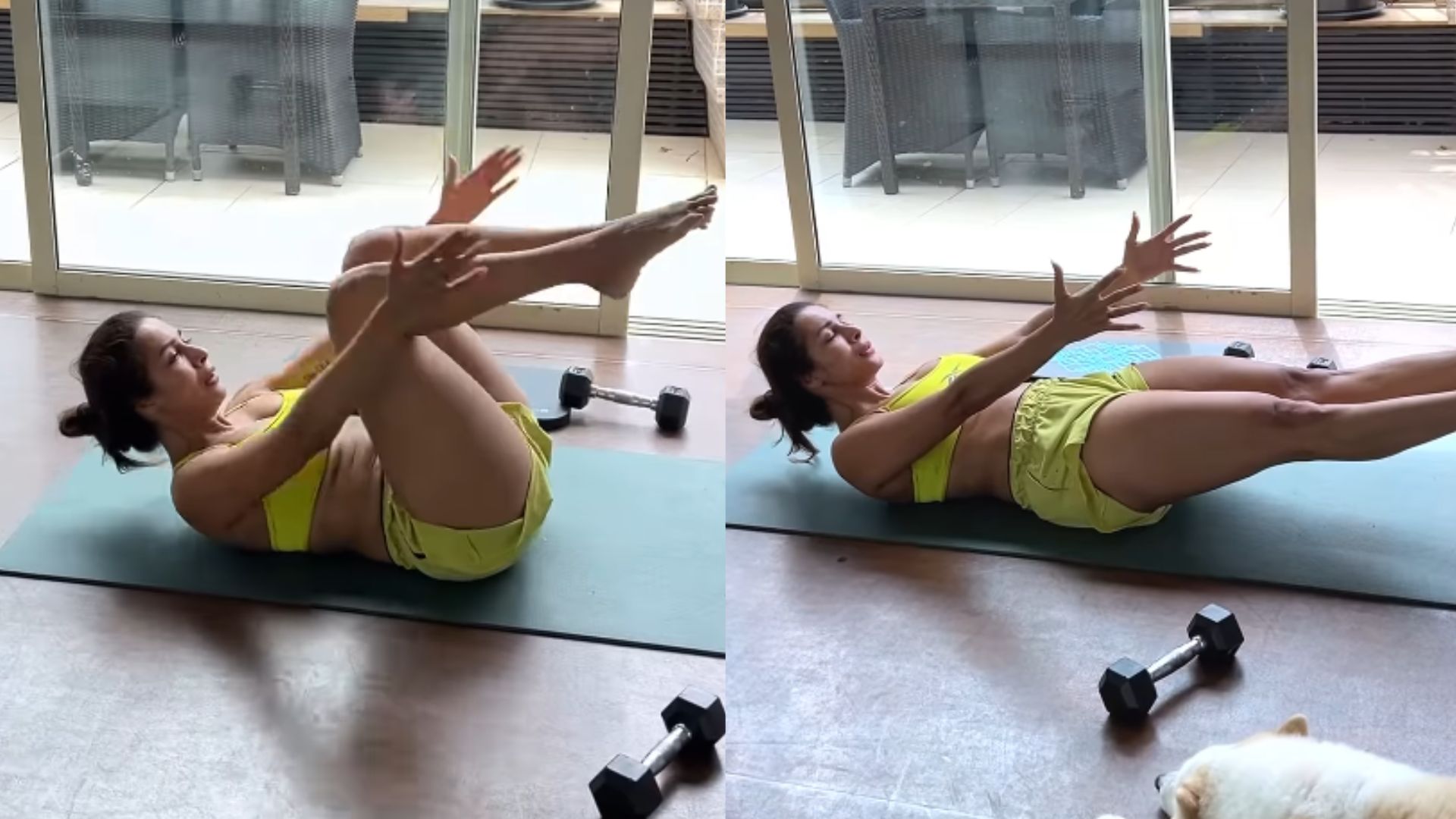 Malaika Arora's No Equipment Ab Workout Is All You Need To Tackle Stubborn Belly Fat