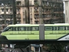 Mumbai Monorail Train Halts Mid-Ride Due To 