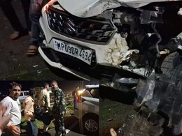 शाजापुर में ट्रक ने कार को मारी टक्‍कर, एक की मौत, पांच घायल, एक युवक की हालत गंभीर; इंदौर रेफर