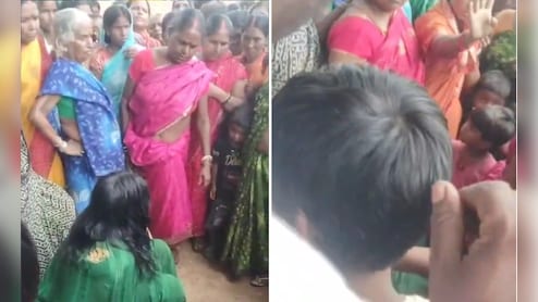Jharkhand: चांदी के जेवर चोरी करने के शक में महिला को पीटा, जूते की माला पहनाकर घुमाया... मामला दर्ज