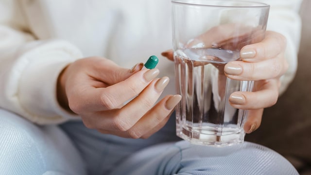 Biotin supplement fuels keratin production for stronger hair, glowing skin, and tougher nails