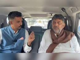 "Can't Blackmail Government": DK Shivakumar On CEO's Bengaluru Roads Post "Can't Blackmail Government": DK Shivakumar On CEO's Bengaluru Roads Post
