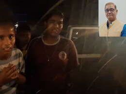 बारिश में भीगते बच्‍चे रोते रहे, लड़ता रहा डॉक्‍टर, मामूली बात पर ऑटो रोक दिव्‍यांग चालक से की धक्‍का-मुक्‍की