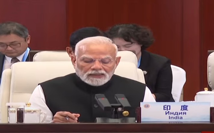 PM Modi Raises Cross-Border Terrorism At SCO Summit, Calls It A &quot;Challenge&quot;