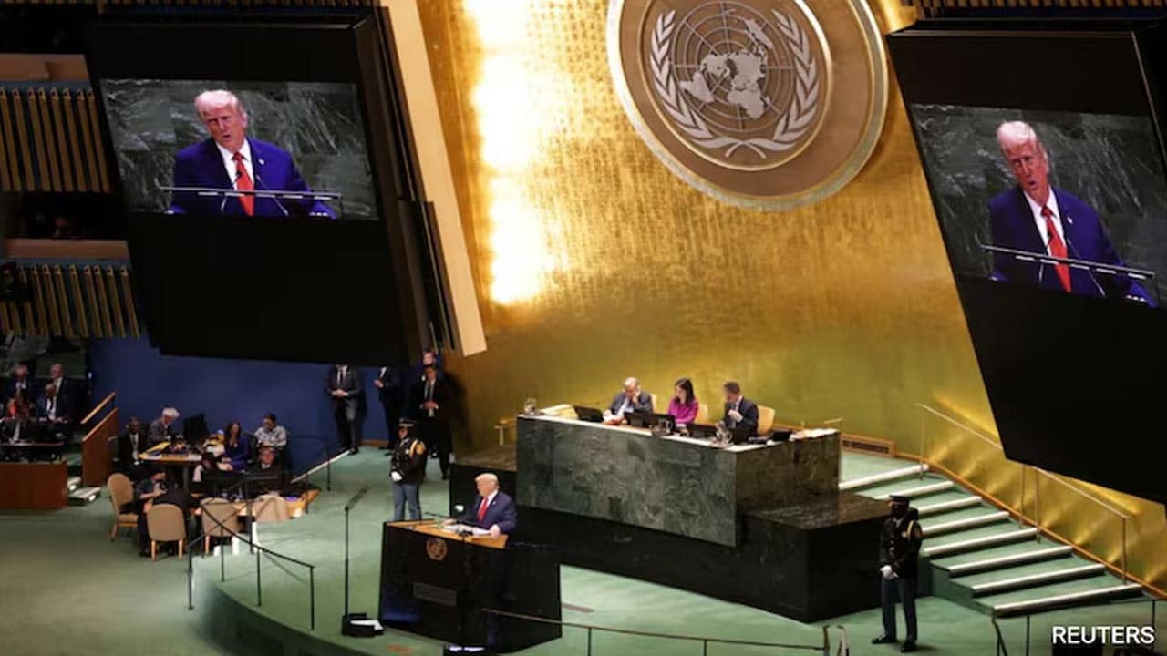 "Bad Teleprompter, Bad Escalator": Trump On What He "Got" From UN