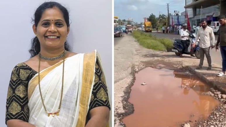 Mangaluru's Highway To Hell: Woman Falls Into Pothole, Gets Run Over By Truck