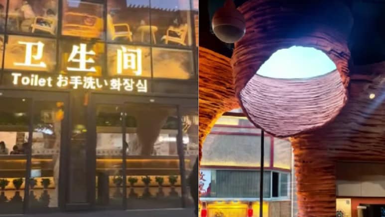 Watch: Public Toilet In China Goes Viral For Its Grotto-Like Interiors And Cultural Vibe